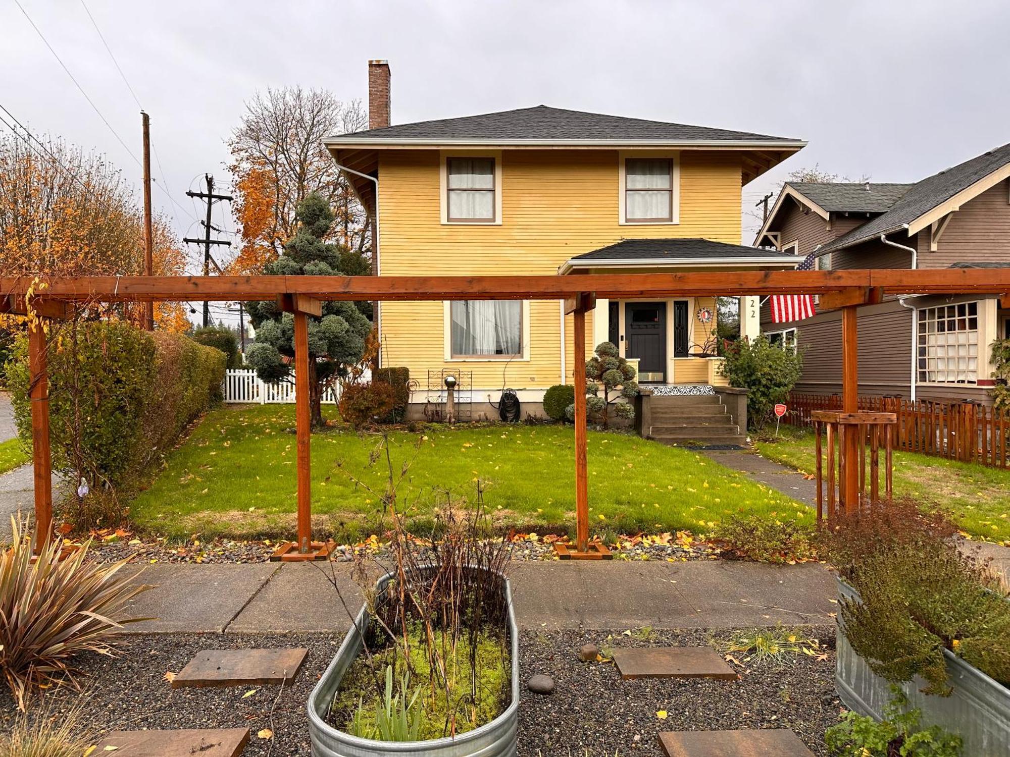 Historic 1905 Craftsman Centralia Exterior foto